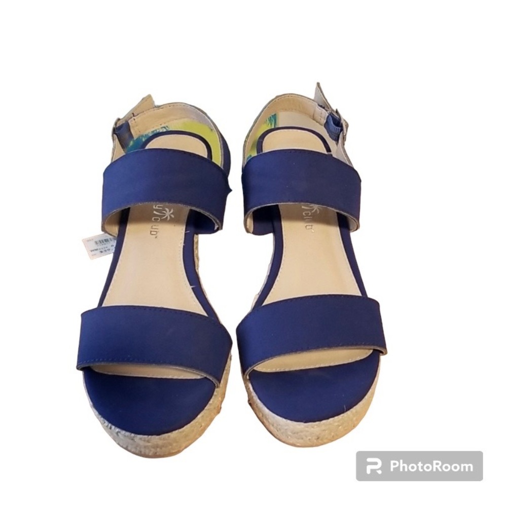 Montego Bay Club Blue Wedges
